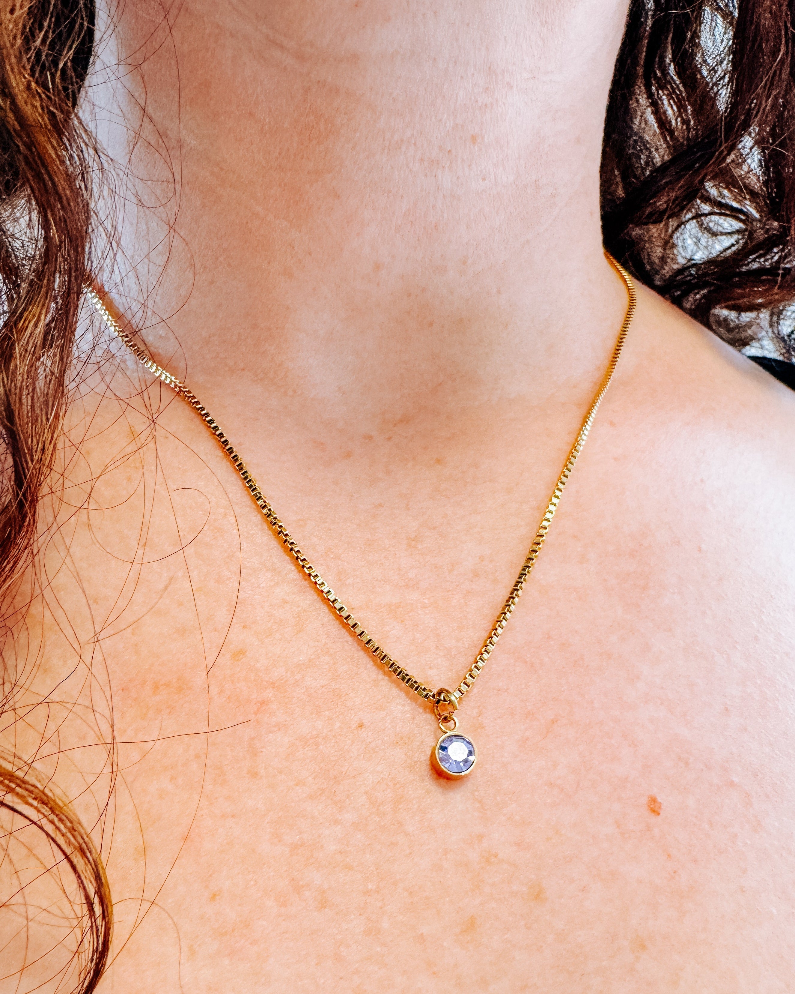 Blakely Birthstone Necklace