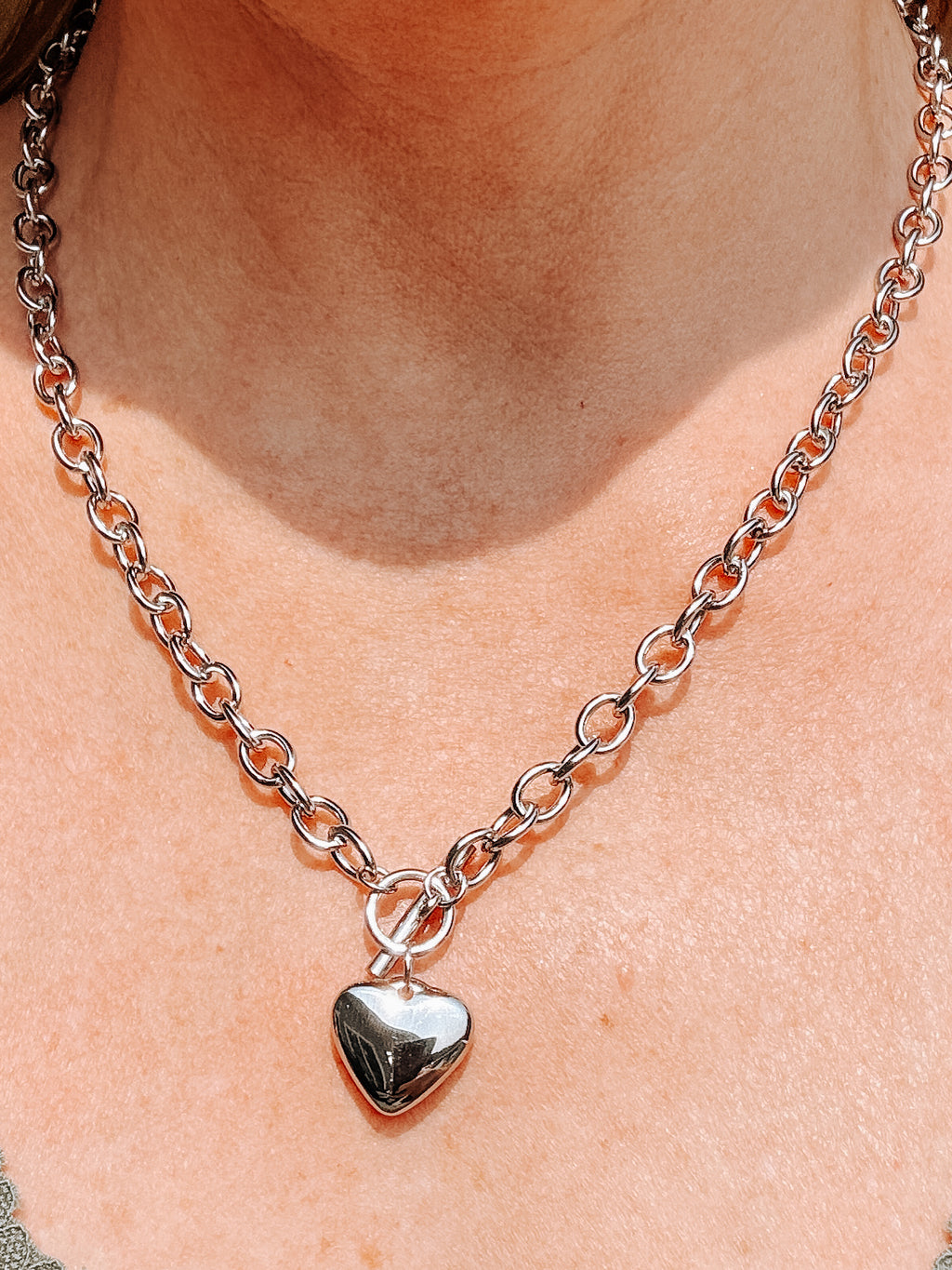 Chunky Heart Necklace