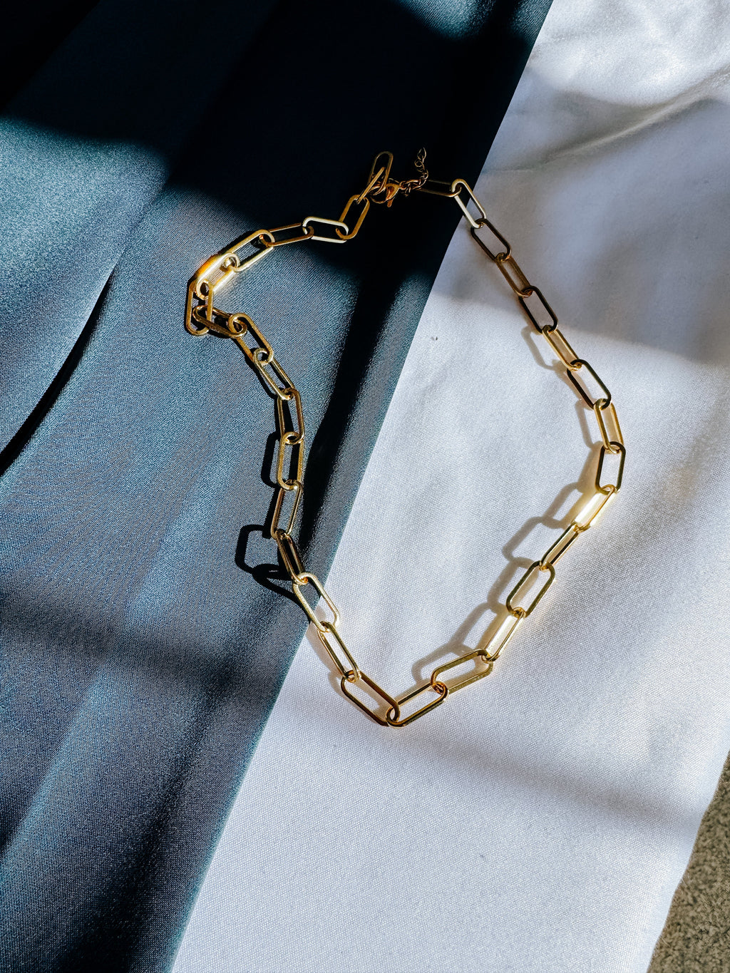 Chunky Paperclip Necklace