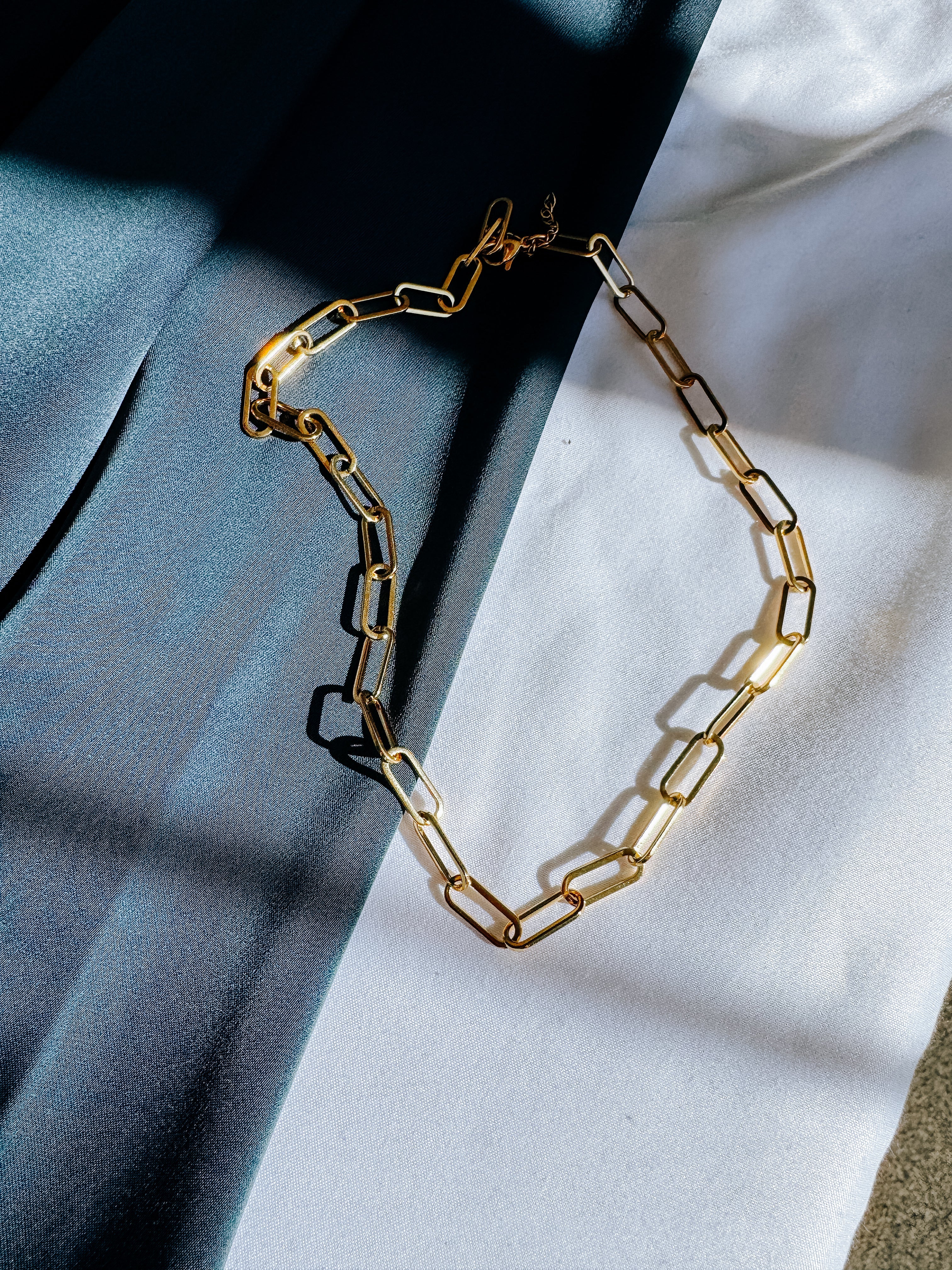 Chunky Paperclip Necklace