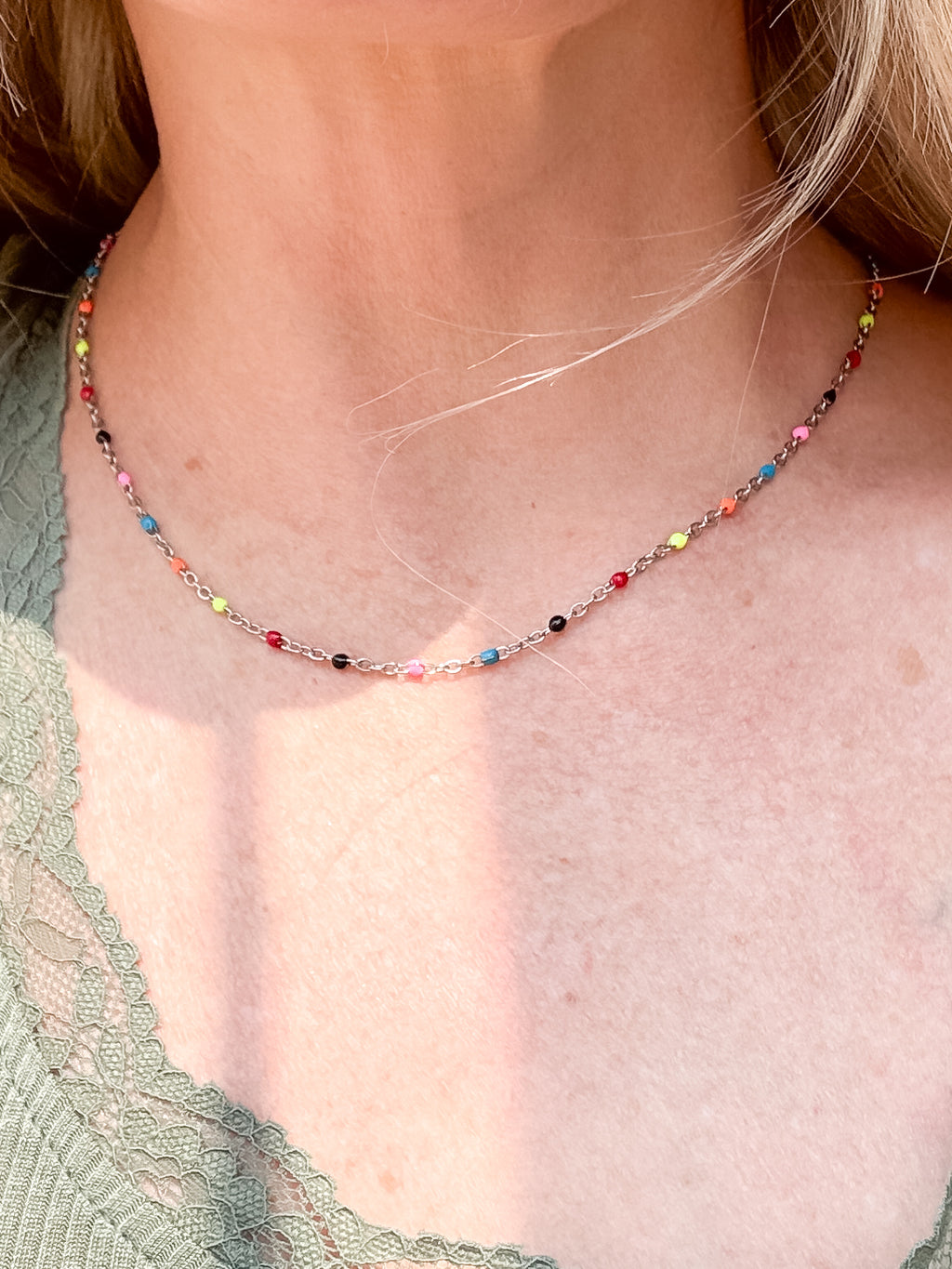 Confetti Beaded Necklace