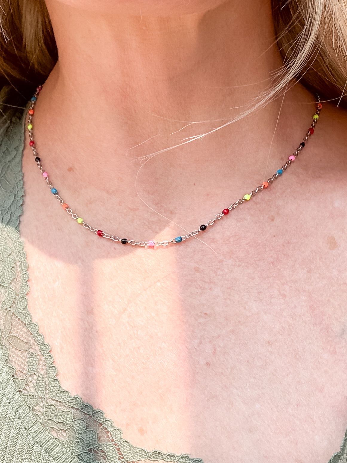 Confetti Beaded Necklace