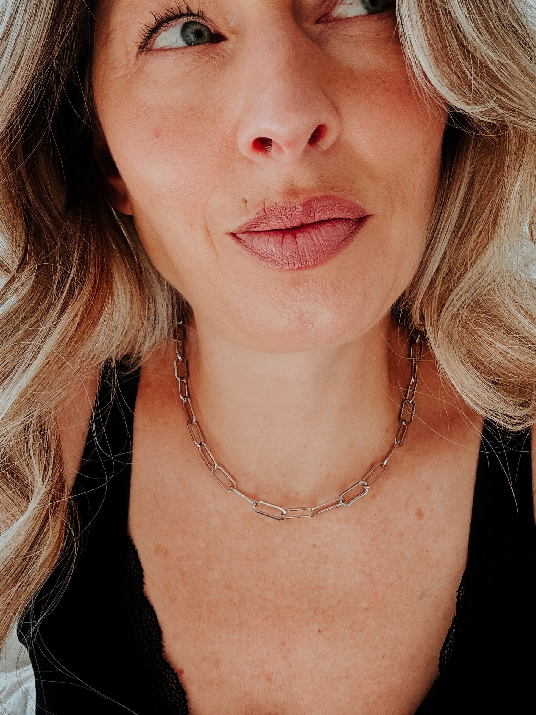 Chunky Paperclip Necklace
