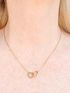Linked Hearts Necklace