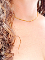 Celine Rope Chain Necklace