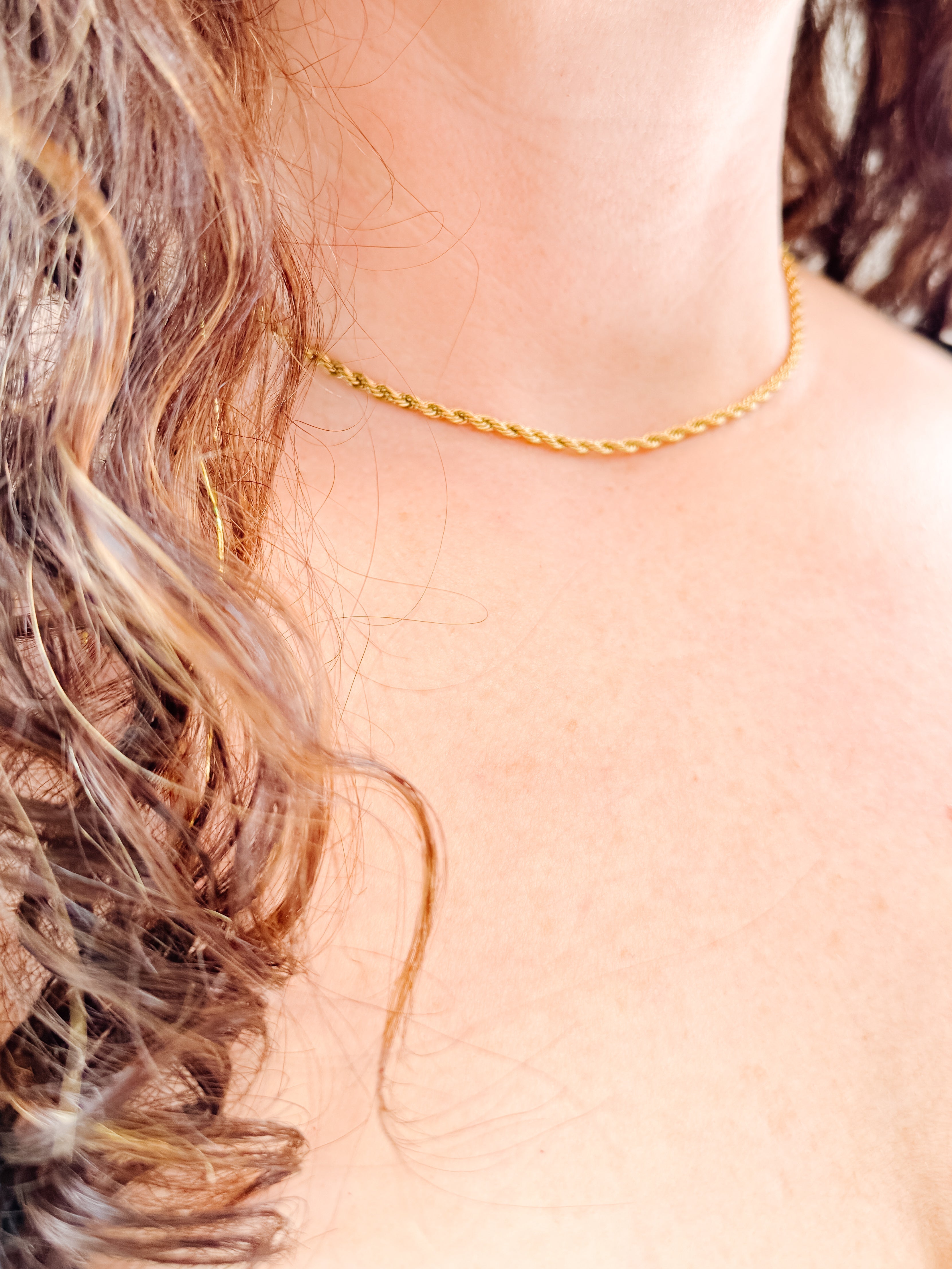 Celine Rope Chain Necklace