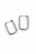 Isla Rectangle Huggie Earrings