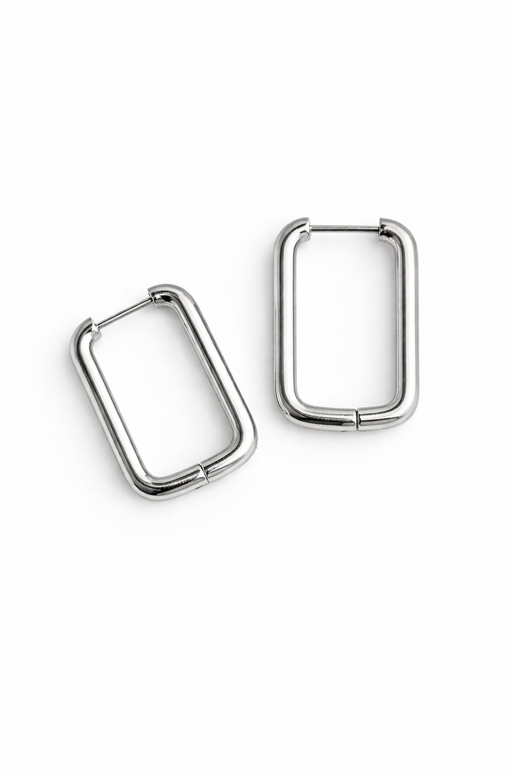 Isla Rectangle Huggie Earrings