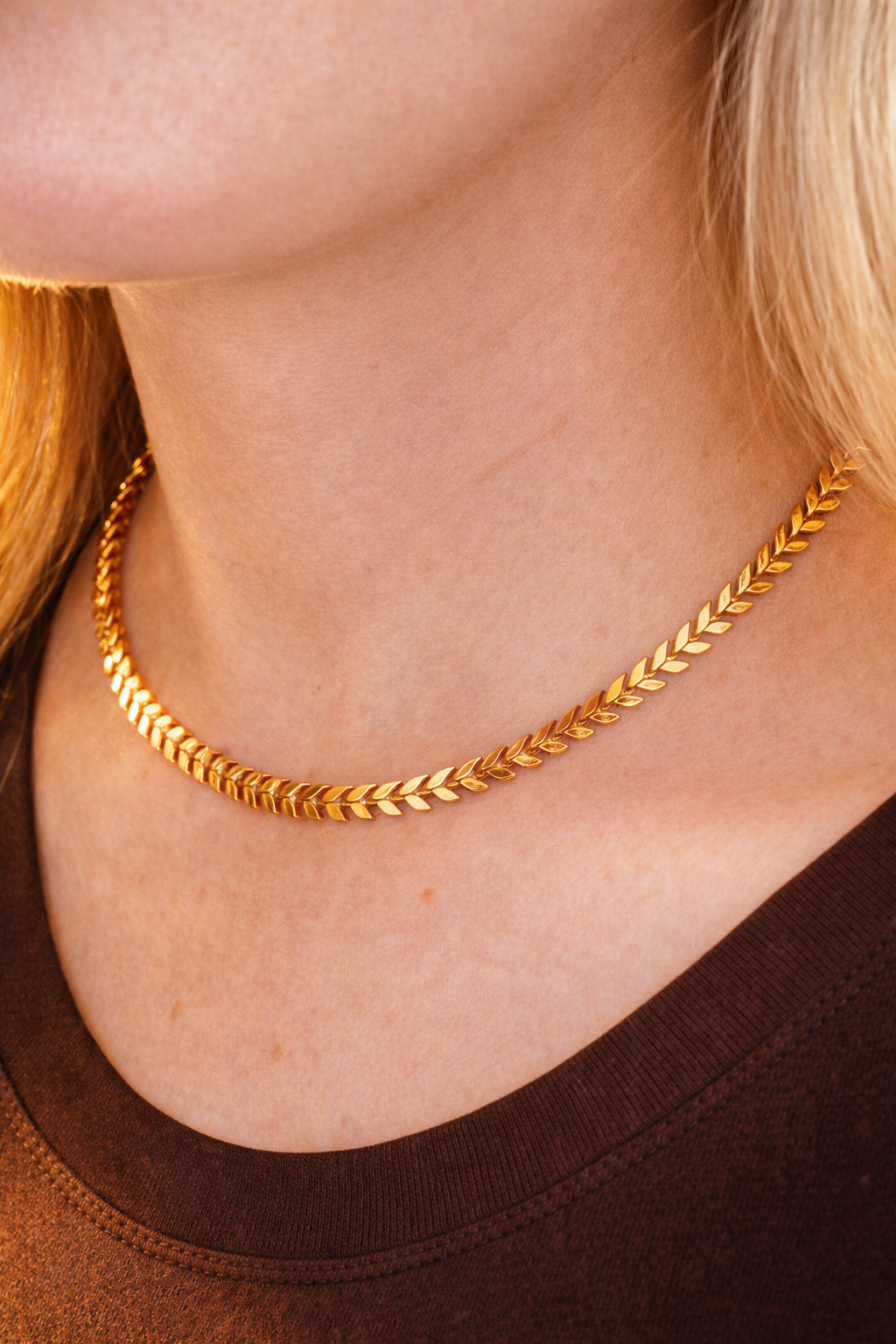 Chevron Necklace