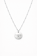Mama 🖤 Engraved Pendant Necklace