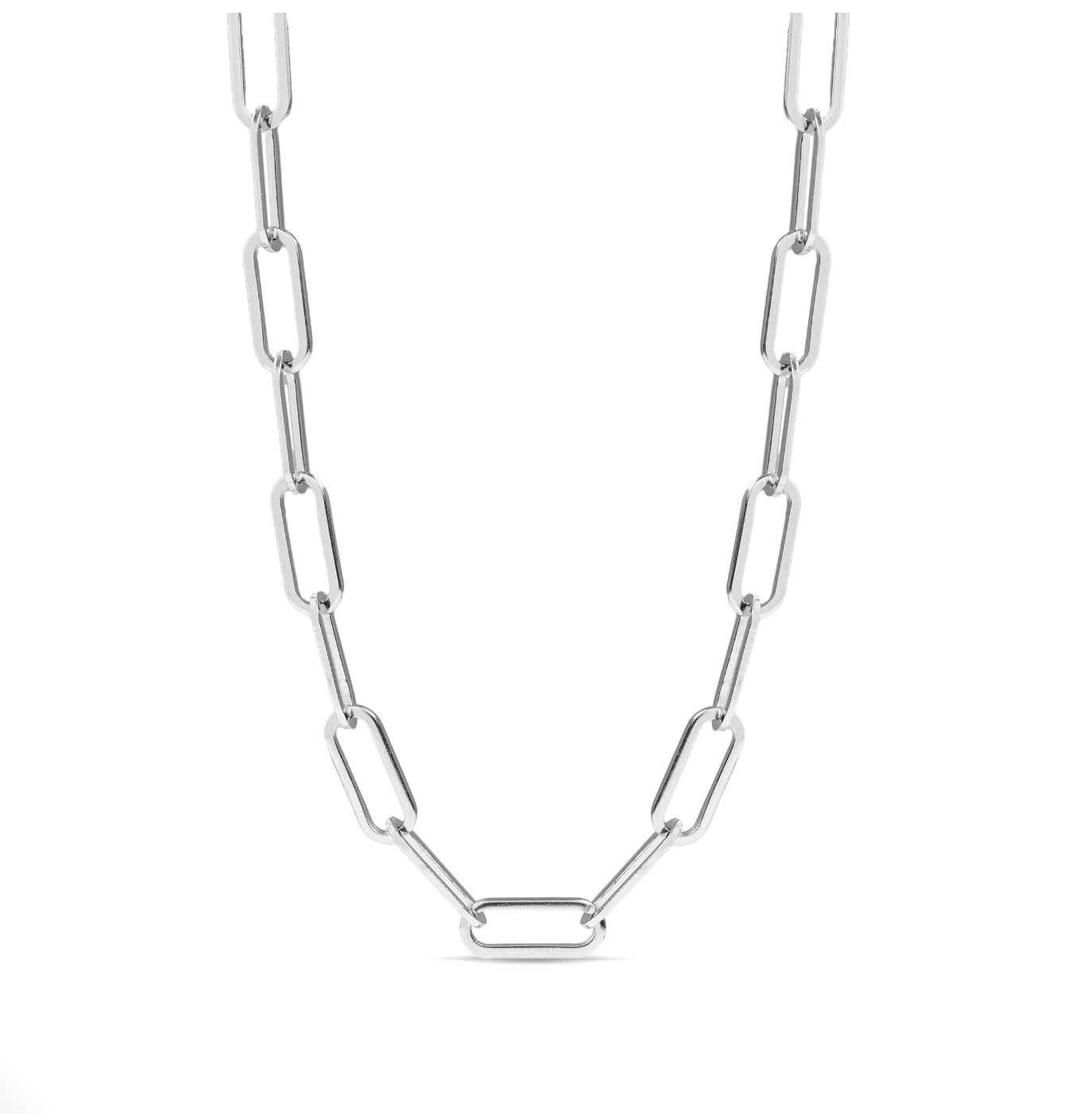Chunky Paperclip Necklace