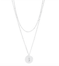 Semi Colon Layered Pendant Necklace