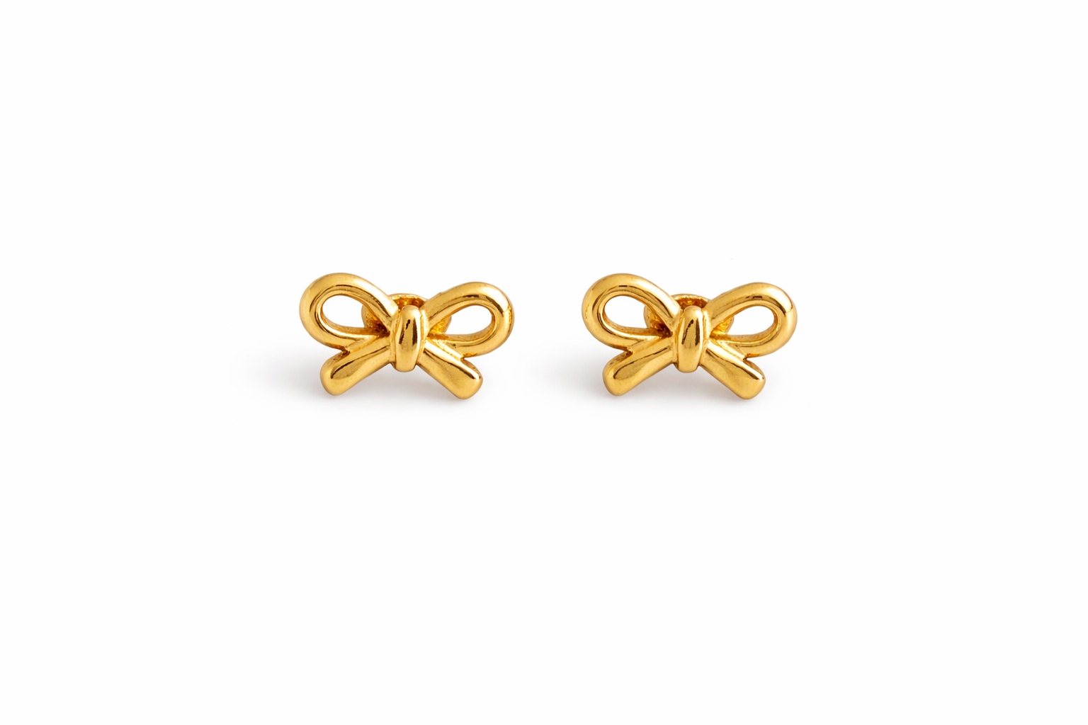 Mini Bow Stud Earrings