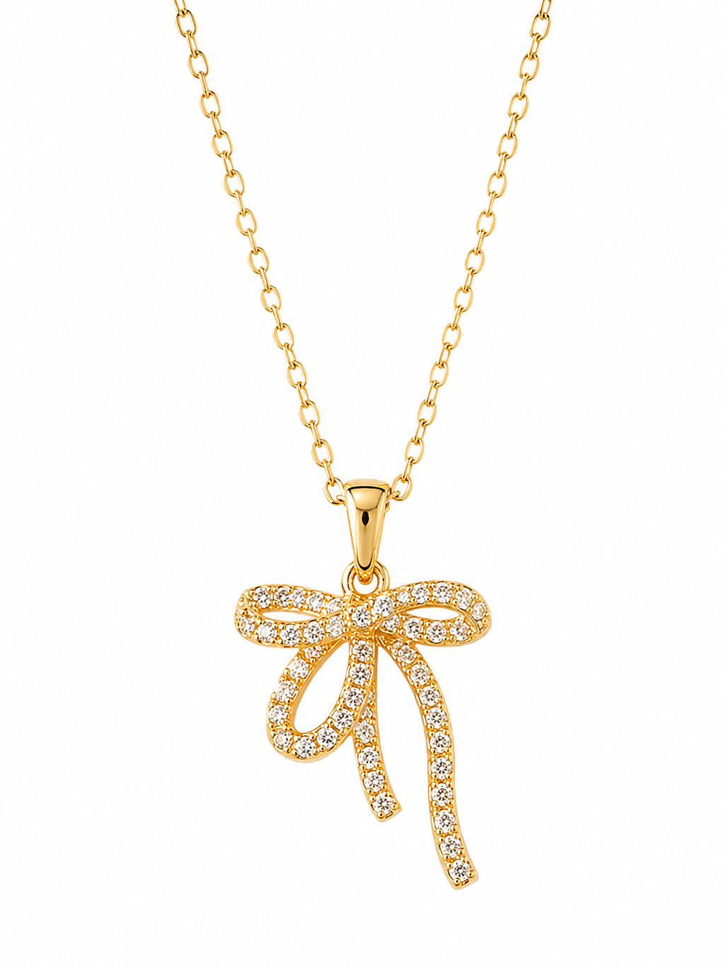 Sweetheart Coquette Bow Necklace