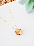Bubble Heart Pendant Necklace