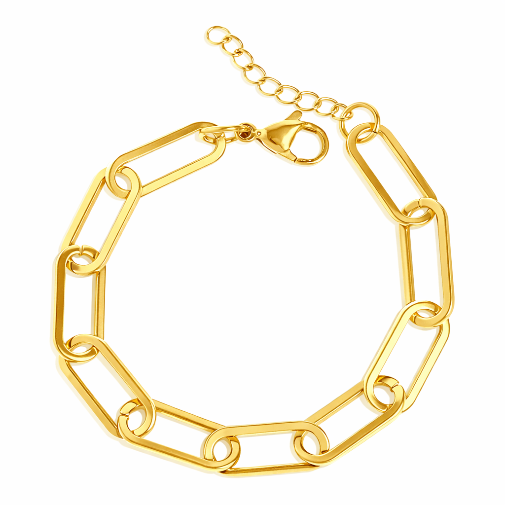 Chunky Paperclip Bracelet