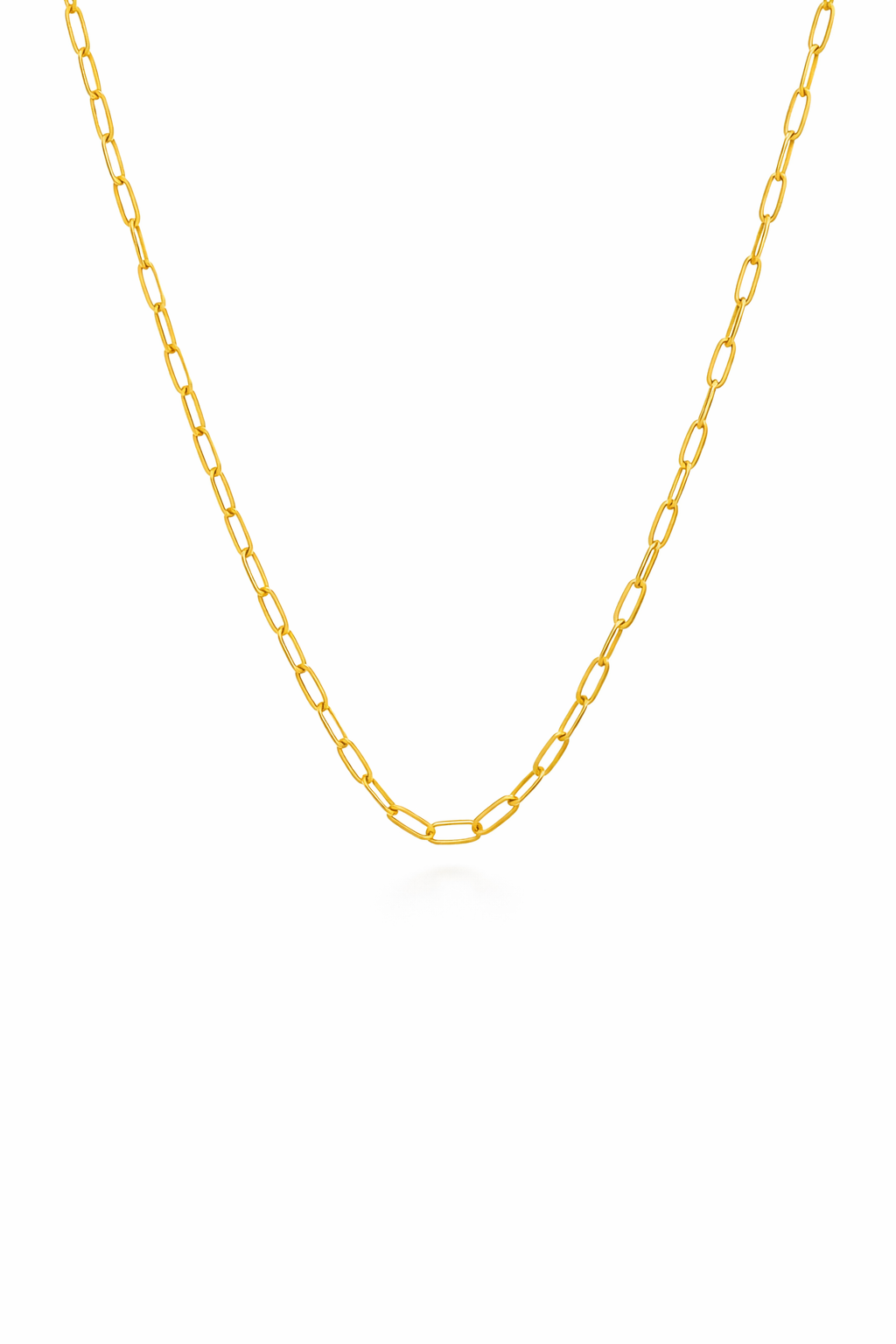 Penelope Paperclip Necklace 2.5mm
