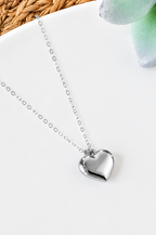 Bubble Heart Pendant Necklace