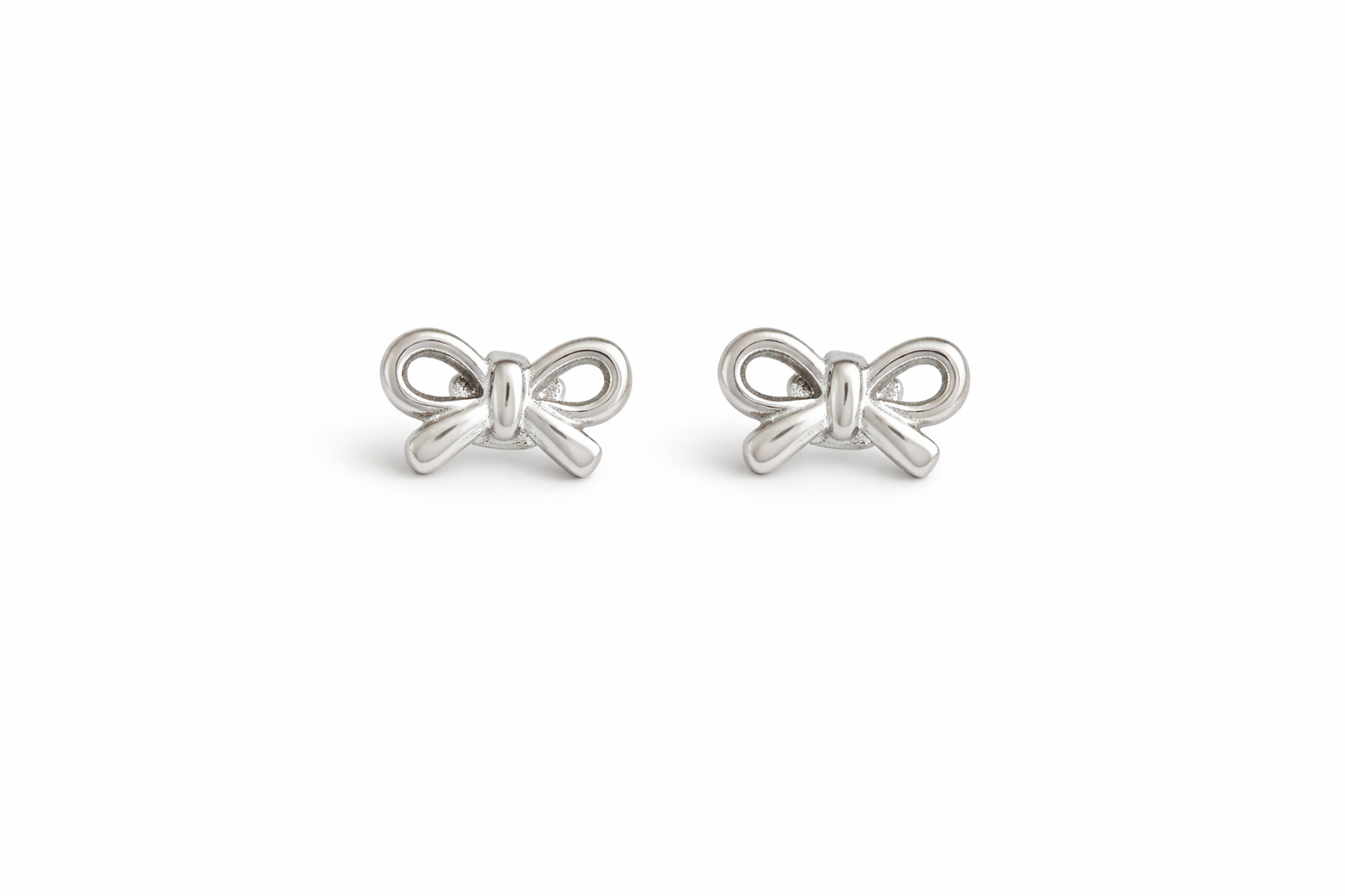 Mini Bow Stud Earrings