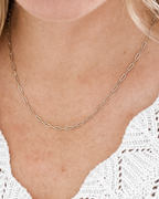 Penelope Paperclip Necklace 2.5mm